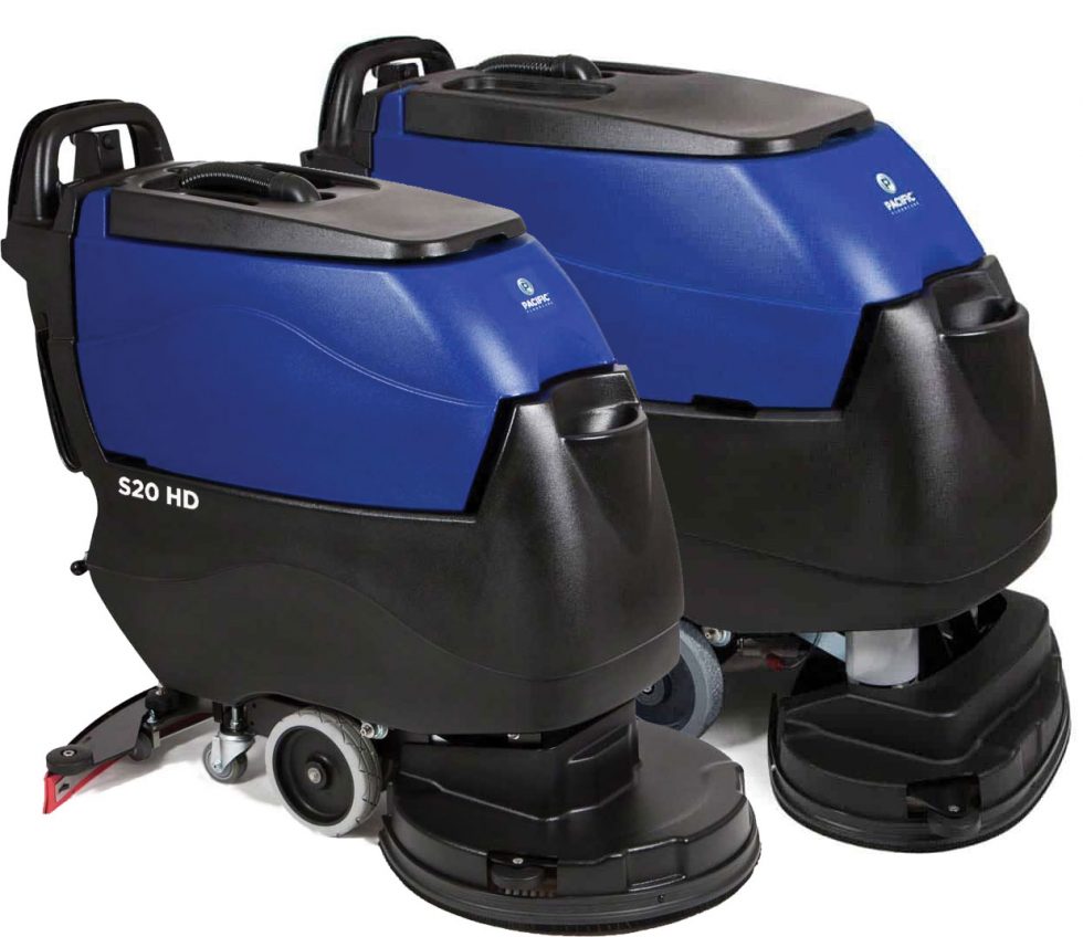 Pacific S20 HD & S-28 HD Heavy Duty Disk Auto Scrubber - Pacific Floorcare